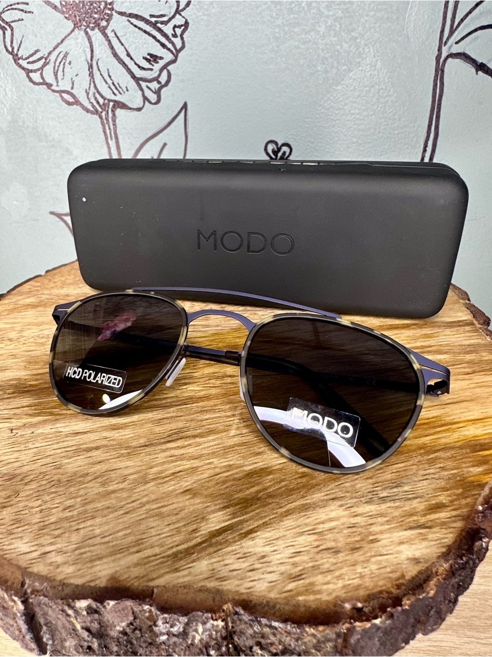 Modo Men’s Polarized Sunglasses in Black